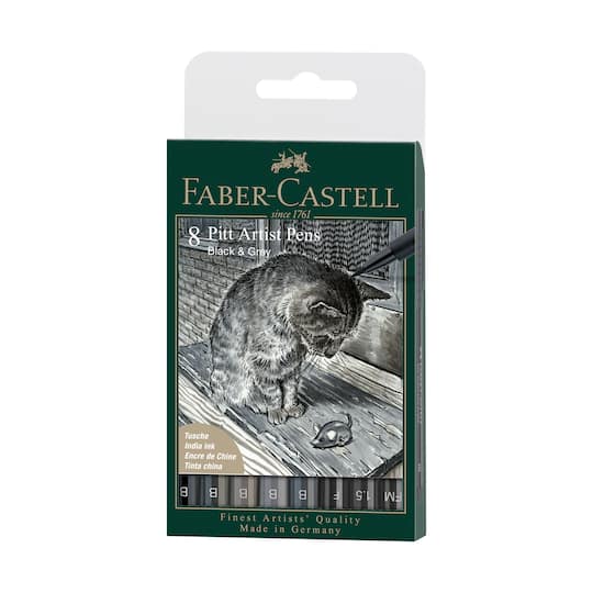 6 Packs: 8 ct. (48 total) Faber-Castell® PITT® Soft Brush Artist Pens